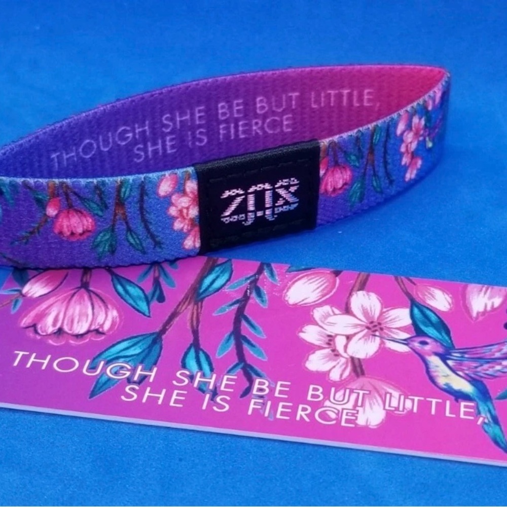ZOX Though She Be But Little She Is Fierce bracelet